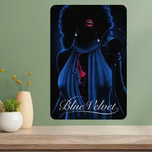 Blue Velvet Classic Movie Metal Poster Sign | Retro Wall Art Metal Wall Sign Axl aluminum sign aluminum 14x20cm