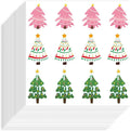 Boho Christmas Tree Stickers – 240 Self-Adhesive Holiday Labels Decorative Stickers Axl AECH04-17947