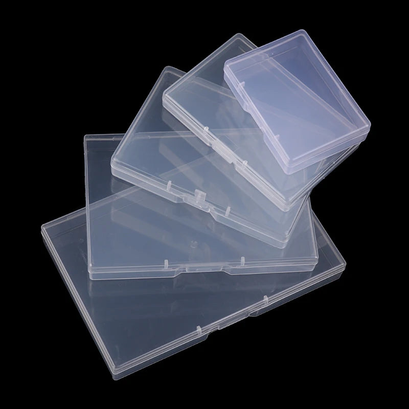 Clear Rectangular Plastic Storage Box – Dustproof Organizer Plastic Storage Box Axl