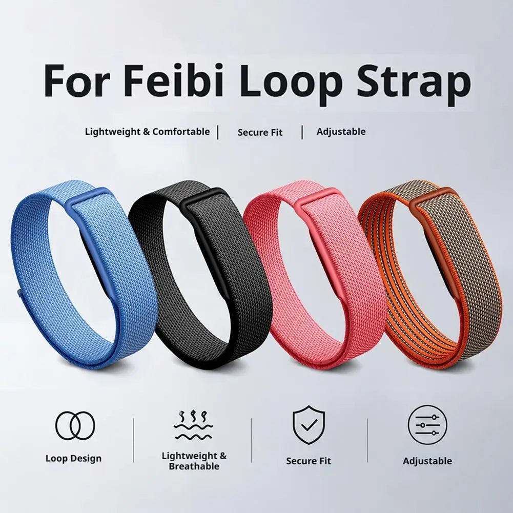 Nylon Braided Sport Strap for Google Fitbit Air | Breathable Watch Band Axl