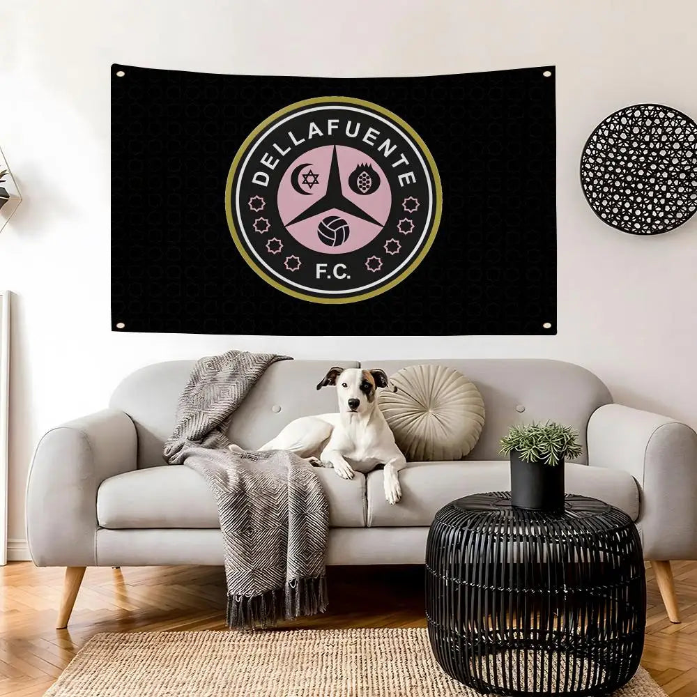 D-Dellafuente Fan Flag – Wall Décor & Concert Banner Fan Art Flag Axl