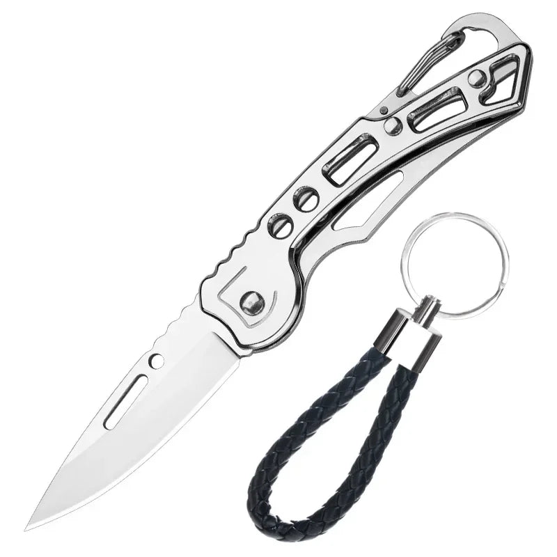 YRIDEFE Mini Folding Pocket Knife Set – Stainless Steel EDC Folding Pocket Knife Axl 1pcs A