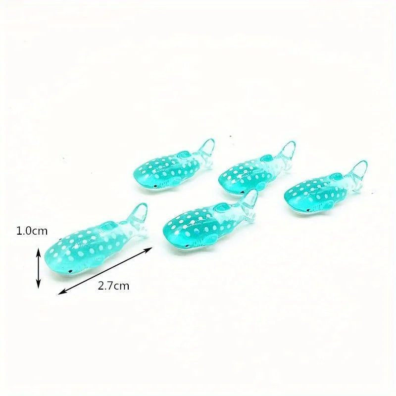 Mini Resin Ocean Figurines – Whale, Dolphin & Shark Statues Resin Figurine Set Axl