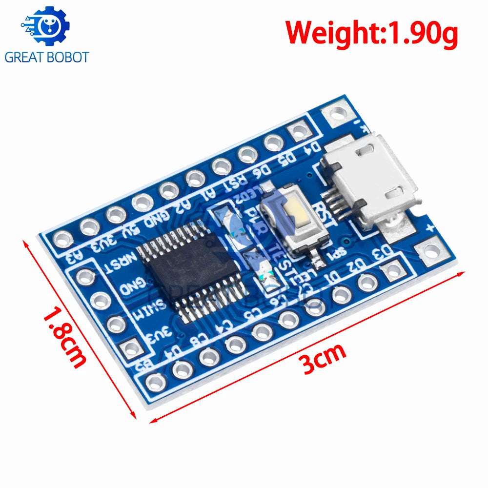 STM8S103F3P6 Minimum Core Development Board – STM8S System Development Board Axl
