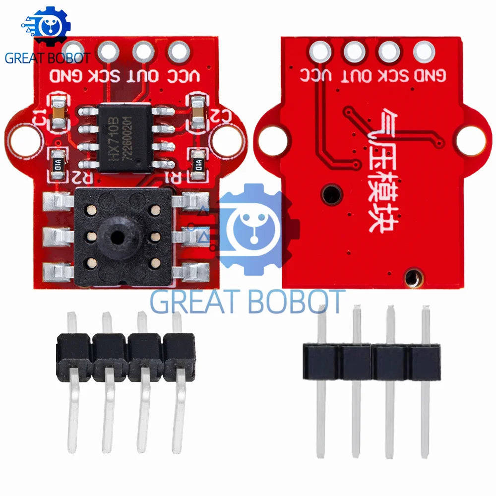 DC 3.3V/5V Pressure Sensor Module 0–40KPa for Arduino Pressure Sensor Module Axl