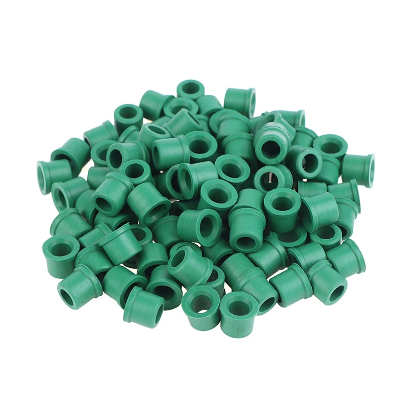 HVAC O-Ring Gaskets 50/100Pcs – R410A R134A 1/4" Hose Seal Kit HVAC Sealing Gaskets Axl 100pcs