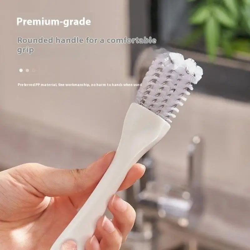 Stovetop & BBQ Grill Cleaning Brush – Metal Wire Scrubber Grill Cleaning Brush Axl White