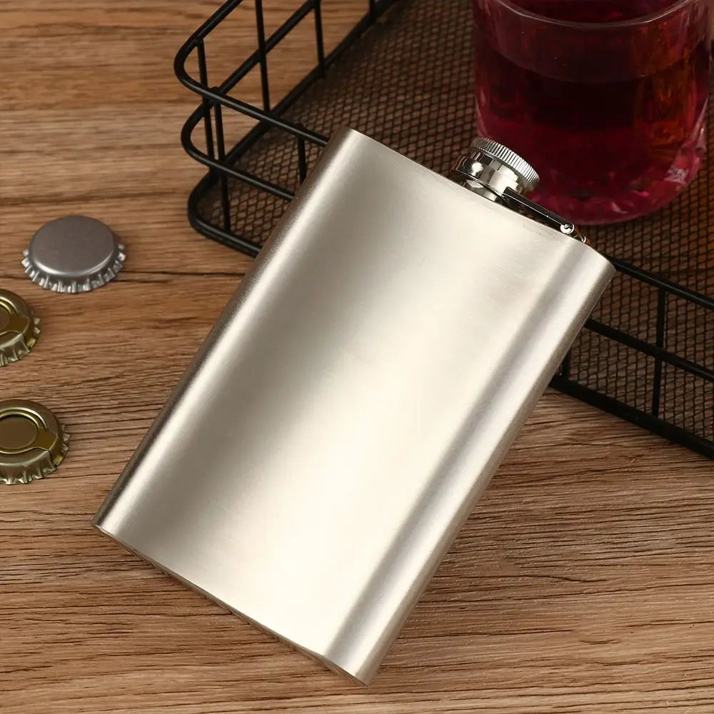 Stainless Steel Hip Flask – Leakproof Portable Whisky Flask Hip Flask Axl