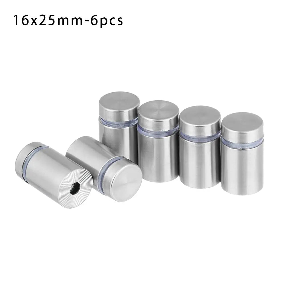 Stainless Steel Standoff Screws – Glass & Billboard Fasteners Standoff Fasteners Axl 16x25mm-6pcs