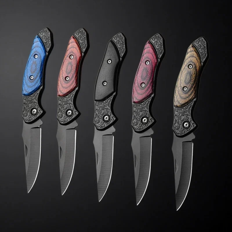 Mini Folding Pocket Knife – Stainless Steel Camping Fruit Knife Folding Pocket Knife Axl