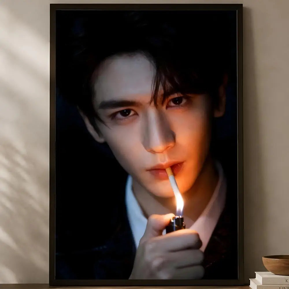 Zhang Linghe HD PVC Self-Stick Wall Art Poster | Home Decor Wall Art Poster Axl