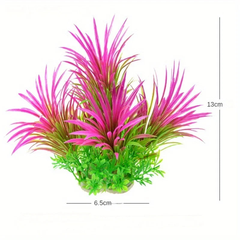 Artificial Aquarium Plants – Small Water Weed Fish Tank Decor Aquarium Decoration Axl