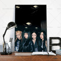 Aespa Kpop Girl Group Poster – Self-Adhesive Waterproof Wall Sticker Wall Art Poster Axl z5 50x70cm No Frame