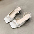 Women's Butterfly-Knot Slingback High Heel Sandals | Party Shoes High Heel Sandals Axl Beige 36