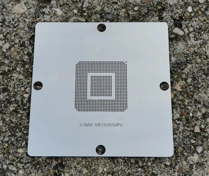 9-Pc Xbox 360 BGA Reballing Stencils 90×90mm CPU GPU CSP Kit BGA Reballing Stencils Axl XBOX360GPU China Mainland
