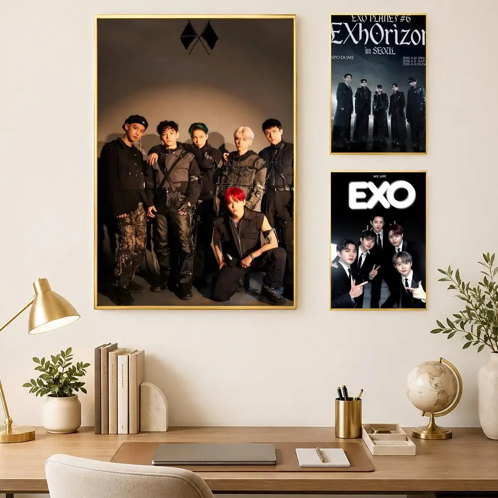 EXO Music Wall Poster – Self-Stick HD Waterproof Wall Art Wall Art Poster Axl