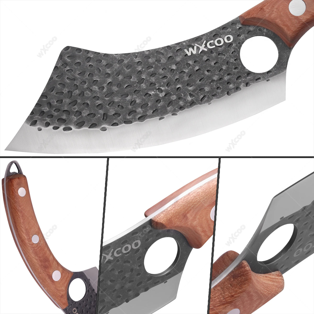 WXCOO Hand Forged Stainless Steel Boning & Chef Knife Kitchen Chef Knife Axl