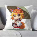 Senko-San Anime Pillow Case – Soft Polyester Hidden Zipper Anime Pillowcase Axl 50X50cm z6