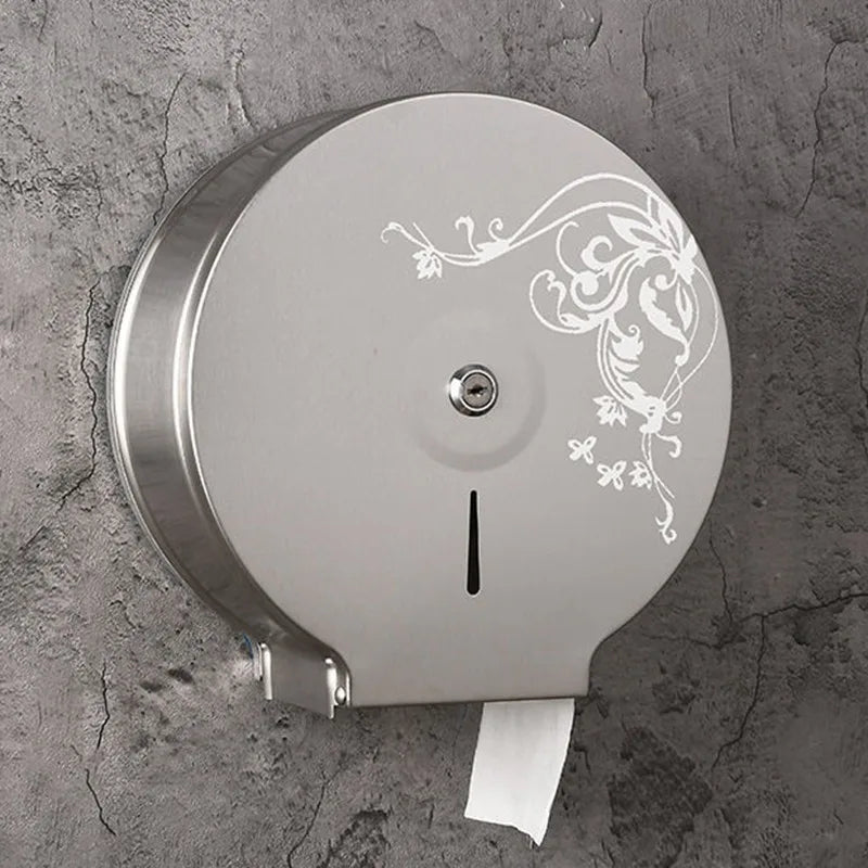 Stainless Steel Wall Tissue & Toilet Paper Holder Box Tissue Paper Holder Axl