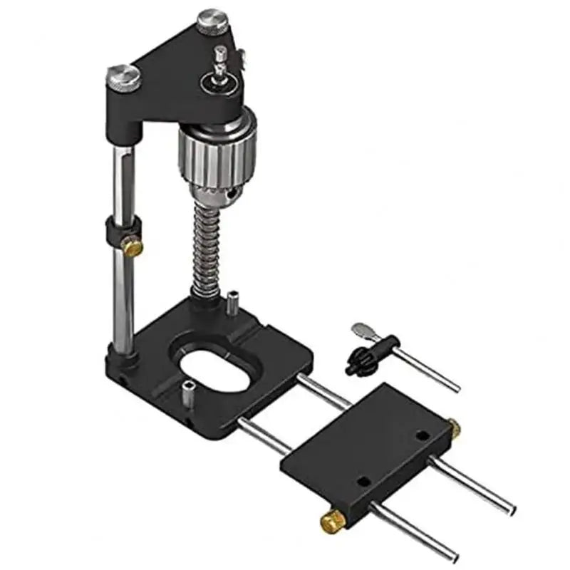 Hinge Hole Drilling Guide Locator for Doors & Cabinets Woodworking Drill Guide Axl Black