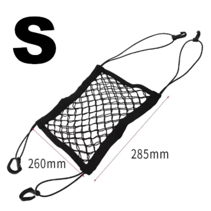 Car Mesh Storage Bag Between Seats – Pet & Child Barrier Car Seat Organizer Axl S