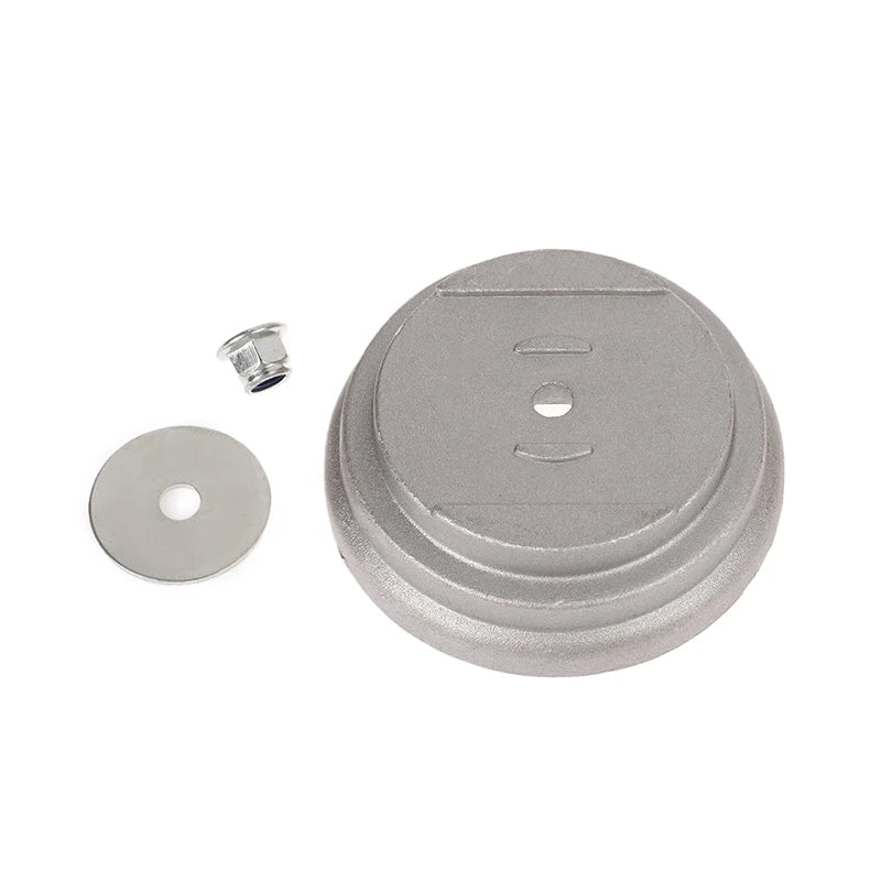 Stainless Steel Lawn Mower Blade Base Guard | Replacement Part Mower Blade Base Axl A1