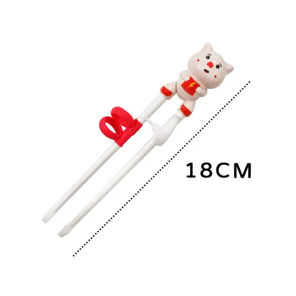 Kids Training Chopsticks – Cartoon Animal Beginner Set Kids Training Chopsticks Axl
