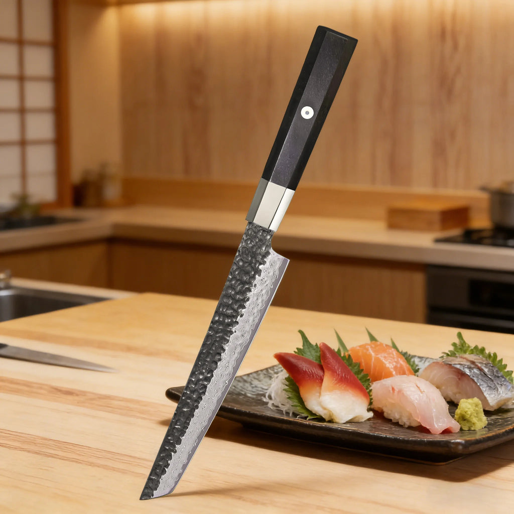 67-Layer Damascus Steel Sashimi & Fish Fillet Knife Damascus Kitchen Knife Axl