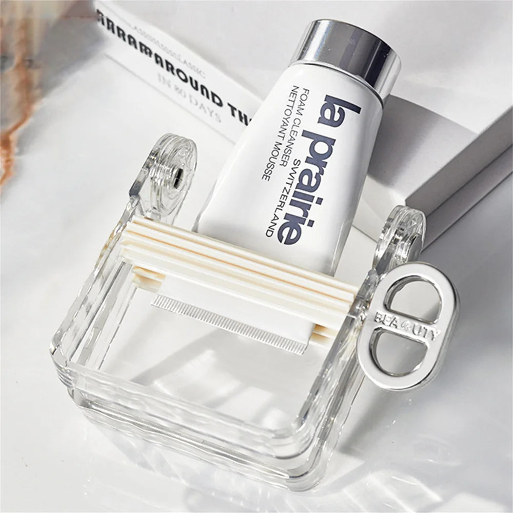 Manual Spinning Tube Squeezer – Toothpaste & Paste Dispenser Tube Squeezer Dispenser Axl