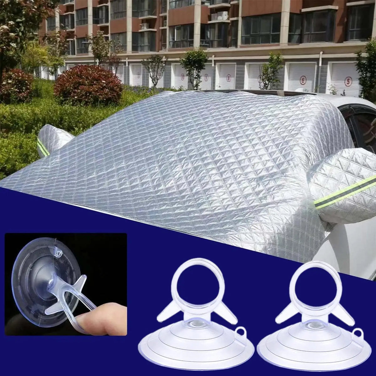 PVC Suction Cup Hooks 10-Pack – Car, Glass & Bathroom Suction Cup Hooks Axl