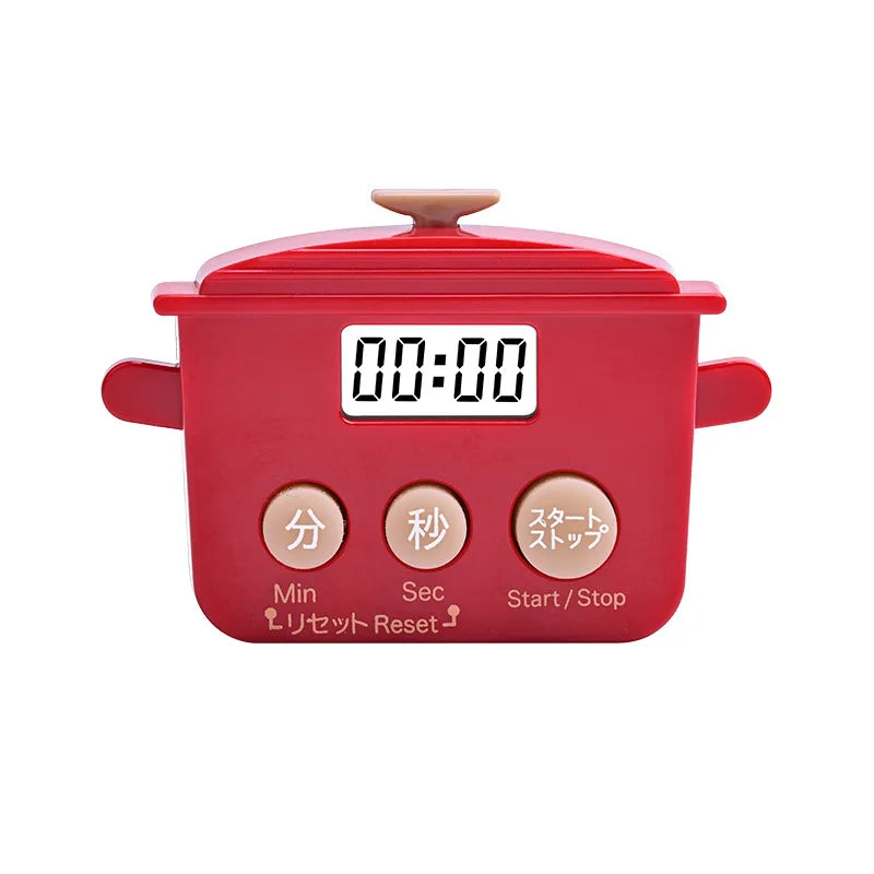 Cartoon Pot Kitchen Timer – Countdown & Count-Up Study Timer Kitchen Timer Axl