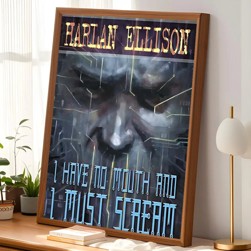 I Have No Mouth and I Must Scream Poster – Self-Stick Wall Art Wall Art Poster Axl
