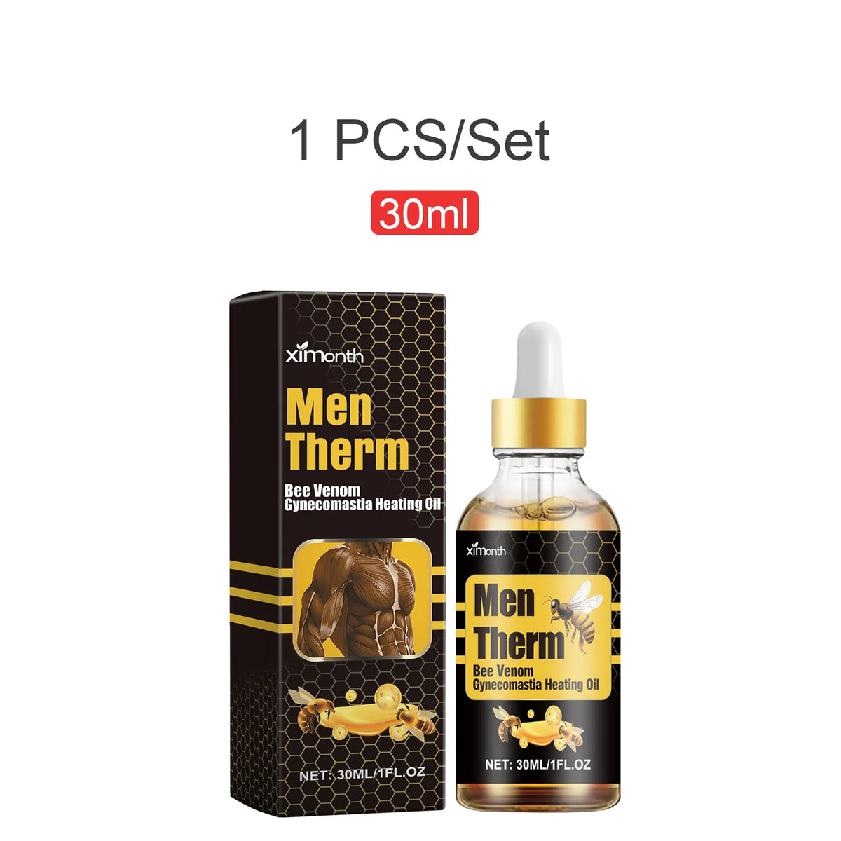 Men's Chest Firming Serum – Moisturizing Body Serum 15ml/30ml Body Firming Serum Axl 30ml 1PCS