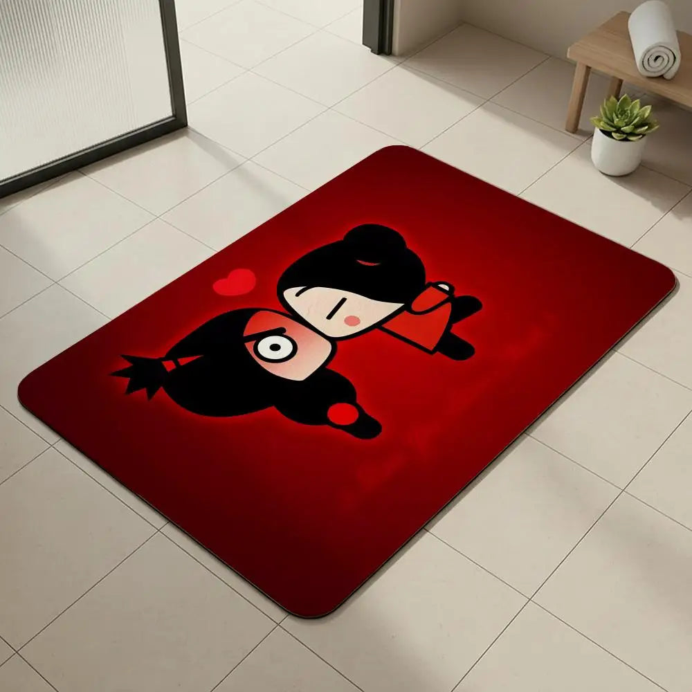 Pucca Diatomite Bath Mat – Quick Dry, Non-Slip & Absorbent Diatomite Bath Mat Axl White2 30x45cm