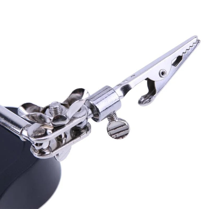 Desktop LED Magnifier Stand – Third Hand Soldering Tool Magnifier Stand Axl
