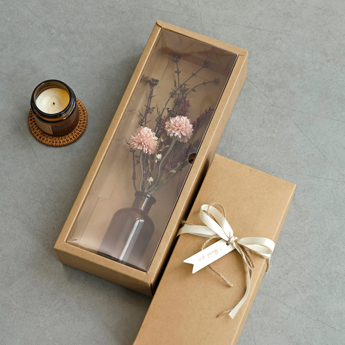 Silk Peony Artificial Flower Bouquet – Wedding & Home Decor Artificial Flower Bouquet Axl 1 with vase and box 1 pc