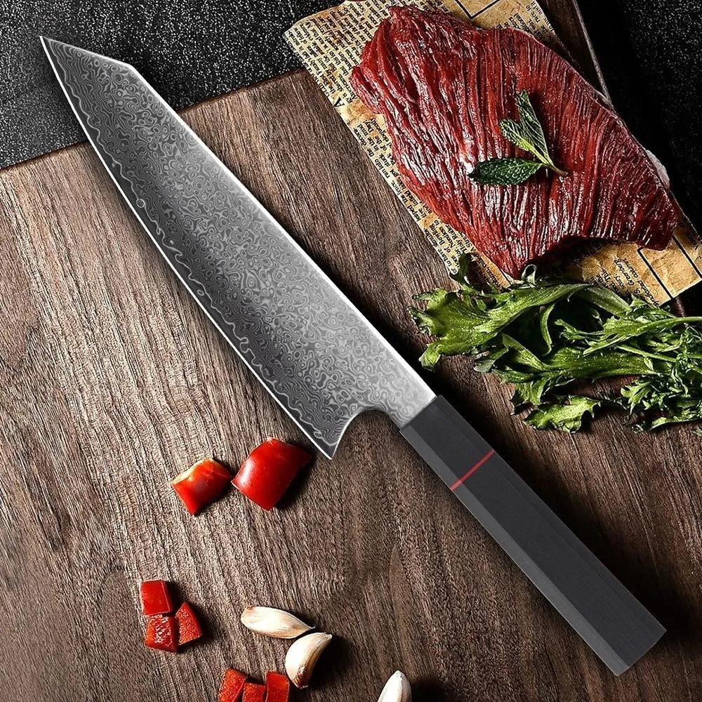 8-Inch Damascus Steel Chef's Knife – 67-Layer VG10 Japanese Damascus Chef's Knife Axl
