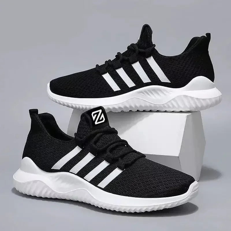 Men's Breathable Mesh Tennis Shoes – Gym & Outdoor Trainers Men's Tennis Shoes Axl