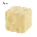 Cheese Cube Squishy Fidget Toy – Shapeable PU Squeeze Ball Squishy Fidget Toy Axl 6cm