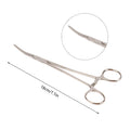 Stainless Steel Locking Hemostatic Forceps | 12.5–18cm Locking Forceps Clamp Axl 180mm Elbow