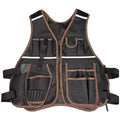 Multifunctional Tool Vest – Multi-Pocket Work Vest for Trades Tool Work Vest Axl brown China Mainland