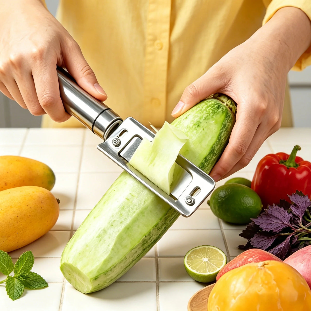 5-Piece Stainless Steel Vegetable & Fruit Peeler Set Vegetable Peeler Set Axl