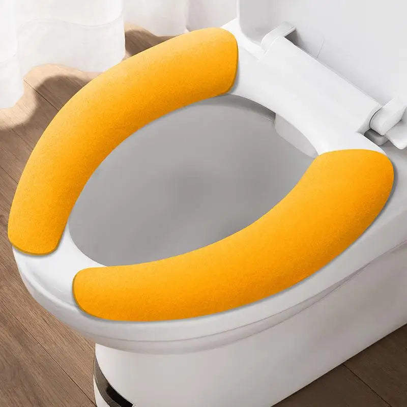 Soft Plush Toilet Seat Cover – Warm Cushion, Universal Fit Toilet Seat Cover Axl one size A1