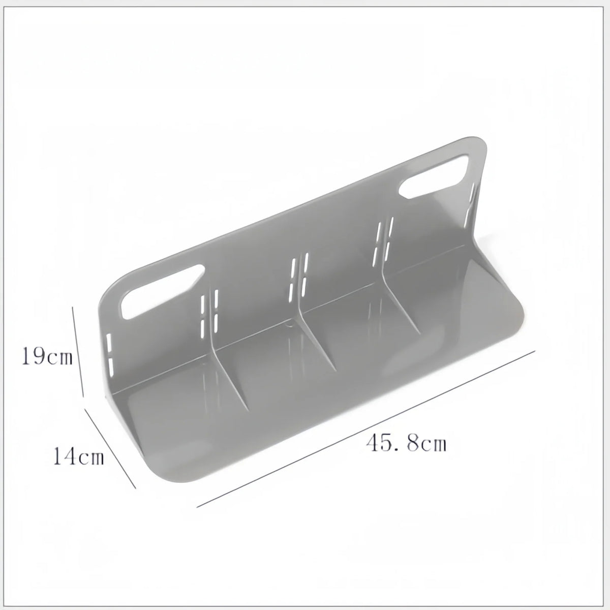 Car Trunk Organizer Rack – Shake-Proof Luggage Storage Holder Car Trunk Organizer Axl Grey Large