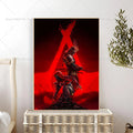 Assassin's Creed Poster – Self-Adhesive Waterproof Wall Sticker Wall Art Poster Axl z2 10x15cm No Frame