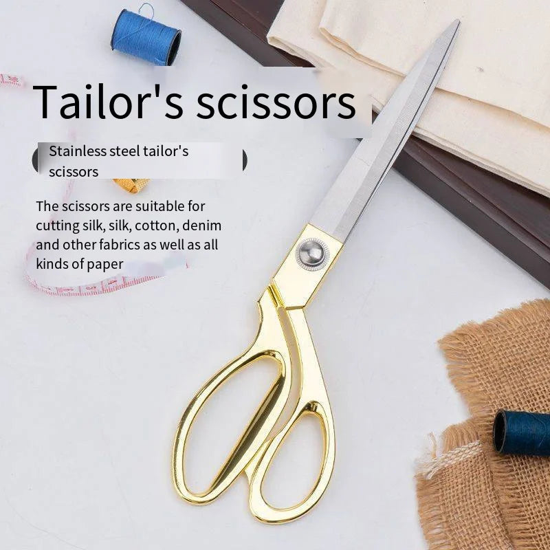 Vintage Stainless Steel Sewing Scissors – Fabric & Embroidery Sewing Scissors Axl