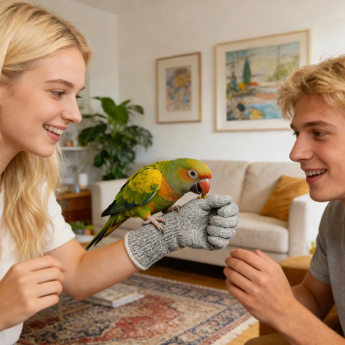 Bite-Proof Cat Gloves – Scratch Guard for Pets & Birds Pet Protection Gloves Axl