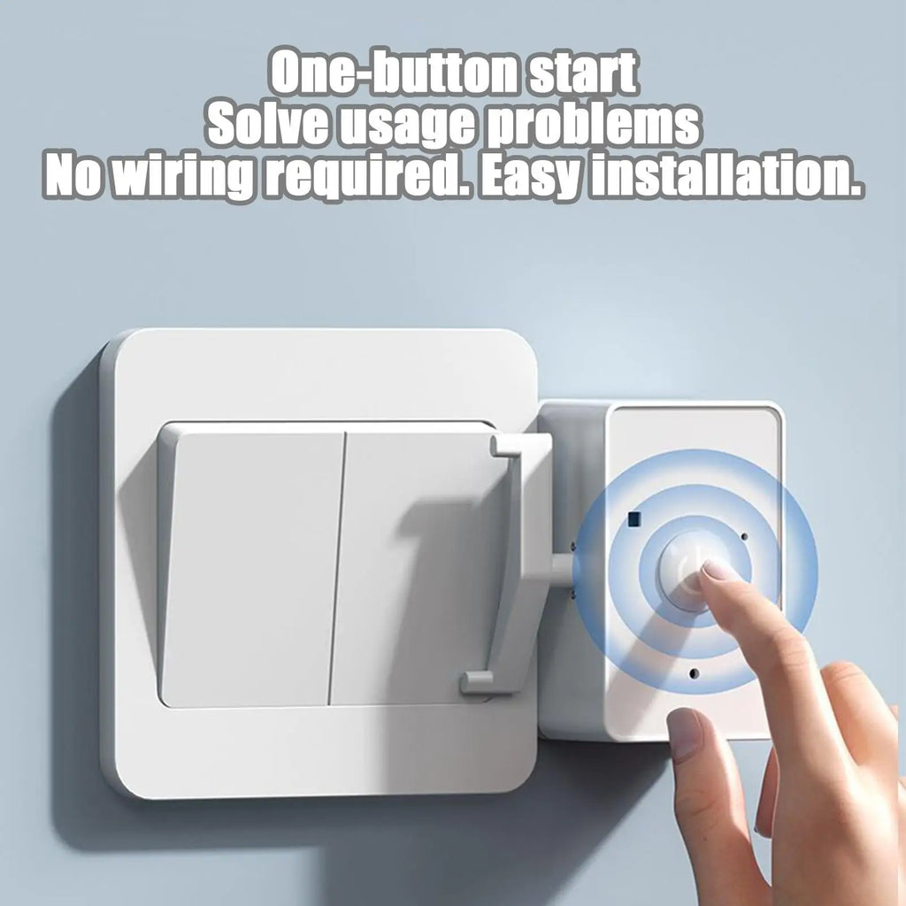Wireless Remote Button Pusher – No-Wiring Light Switch Control Wireless Button Pusher Axl