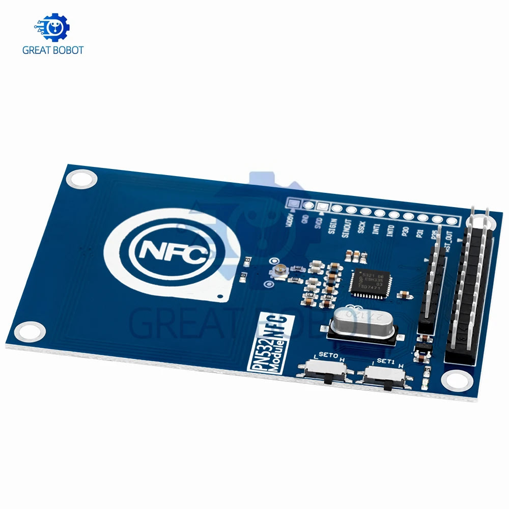 PN532 NFC Module 13.56 MHz Reader/Writer – Arduino & Pi NFC Reader Module Axl