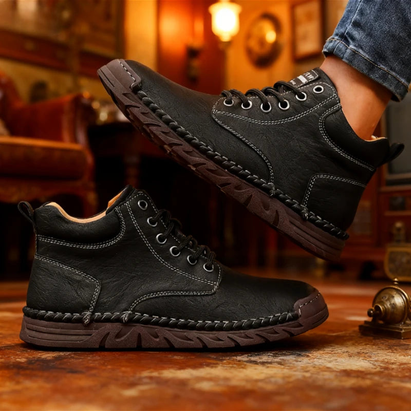 Women's Leather Flat Moccasins – Casual Driving Shoes Plus Size Women's Flat Moccasins Axl